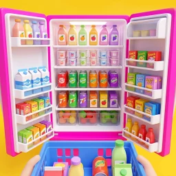 Fill Up Fridge Organizing ASMR のアイコン